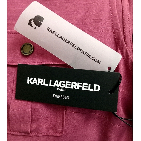 NWT Karl Lagerfeld Dress Size 12 - Picture 4 of 11